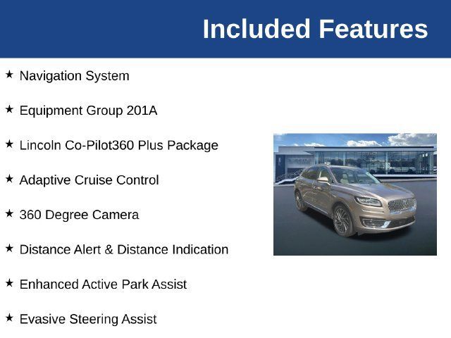 Used 2020 Lincoln Nautilus Reserve w/ Equipment Group 201A FWD image 5