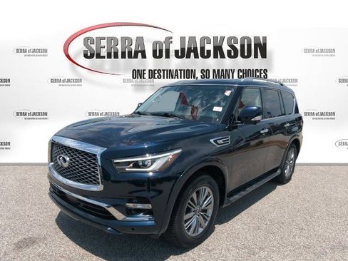Used 2021 INFINITI QX80 Luxe RWD image 4