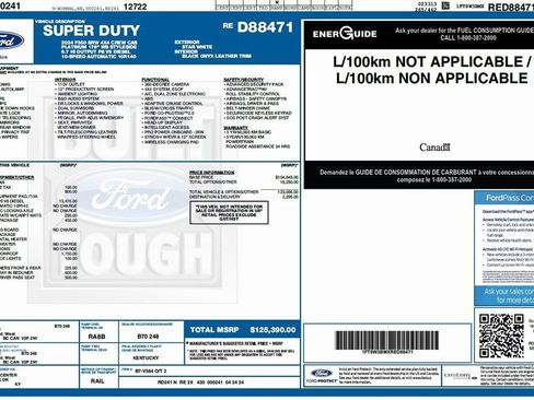 Used 2024 Ford F350 Platinum w/ FX4 Off-Road Package image 4