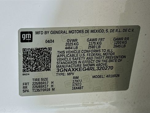 Used 2024 Chevrolet Equinox LT image 12