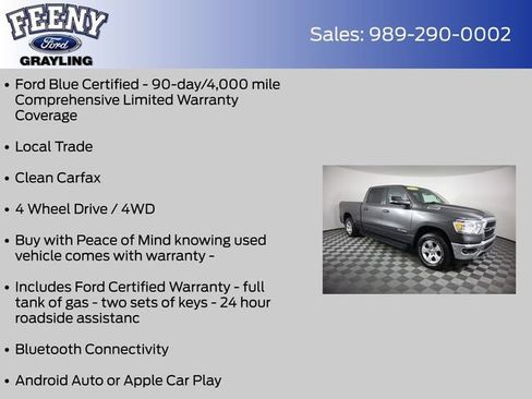 Used 2022 RAM 1500 Big Horn AWD/4WD image 4