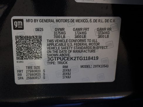 New 2026 GMC Sierra 1500 Elevation w/ LPO, Elevation Black Package image 47