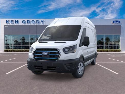 New 2026 Ford E-Transit 148 High Roof w/ Load Area Protection Package RWD image 2