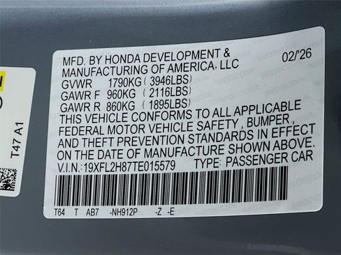 New 2026 Honda Civic Sport image 20