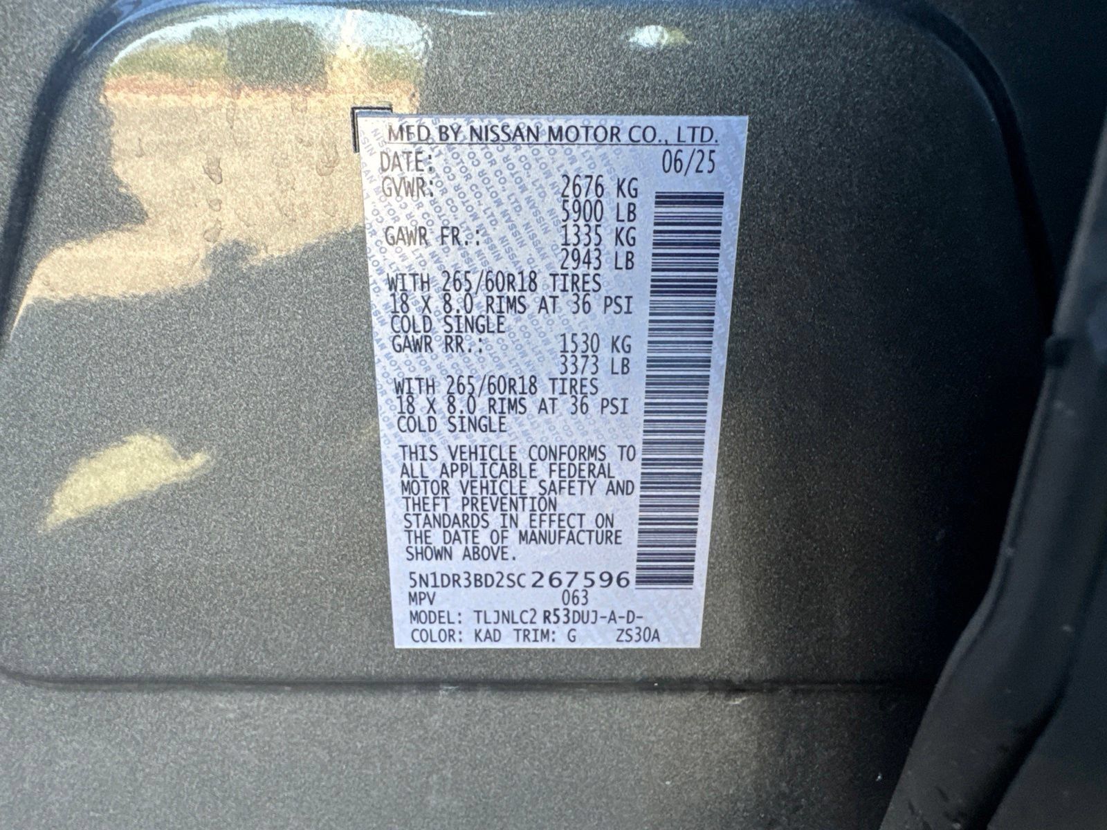 Certified 2025 Nissan Pathfinder Rock Creek AWD/4WD image 31
