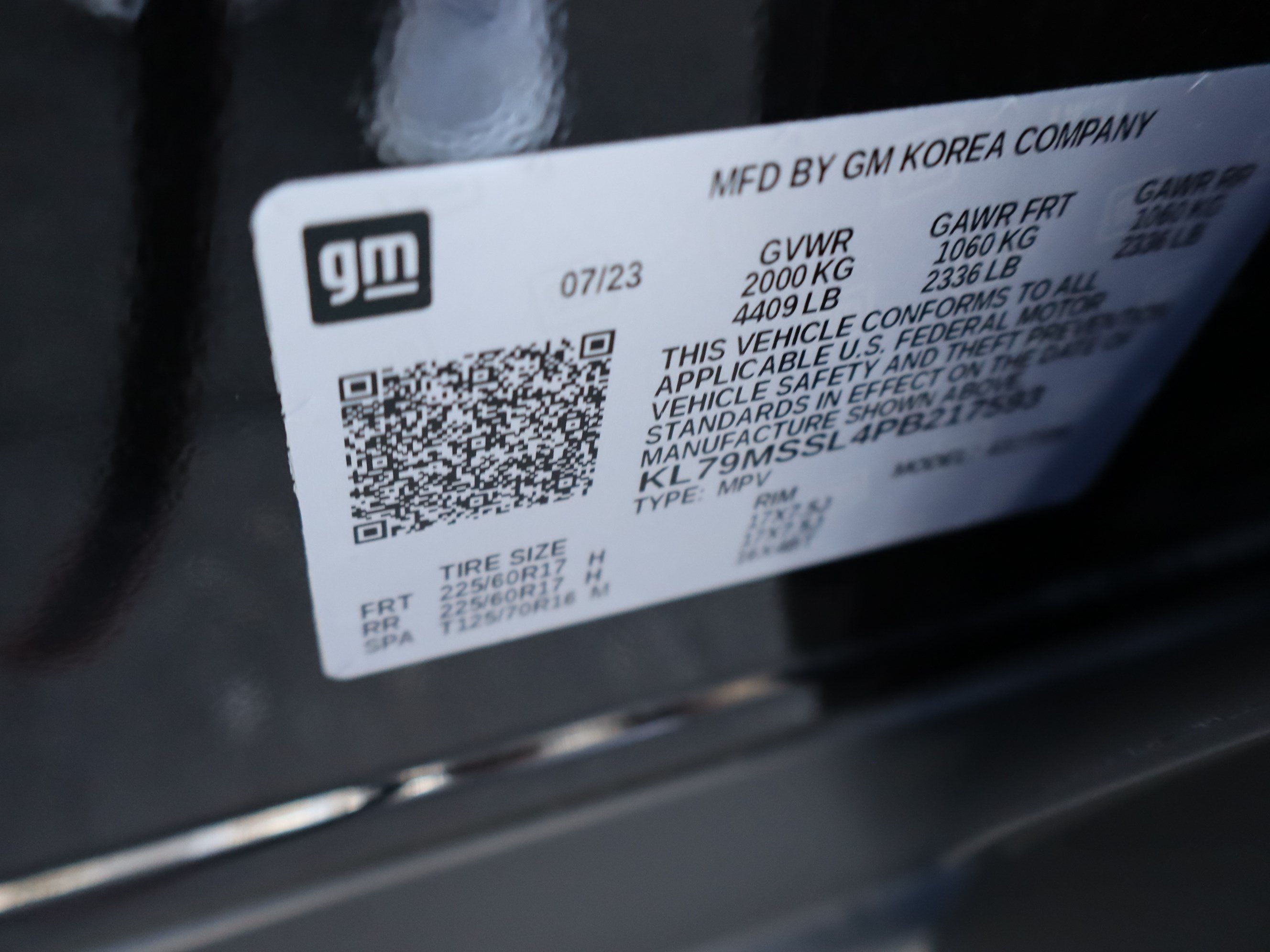 Used 2023 Chevrolet TrailBlazer ACTIV w/ Sun and Liftgate Package AWD/4WD image 43