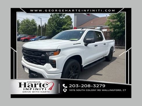 Used 2023 Chevrolet Silverado 1500 Custom w/ LPO, Dark Essentials Package AWD/4WD image 1
