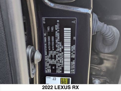Used 2022 Lexus RX 350 FWD w/ Premium Package image 28