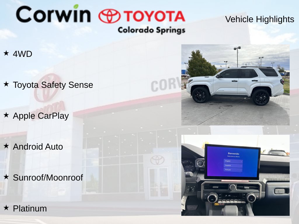 Used 2026 Toyota 4Runner Platinum AWD/4WD image 14