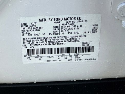 Used 2022 Ford Explorer ST-Line w/ Class IV Trailer Tow Package AWD/4WD image 17