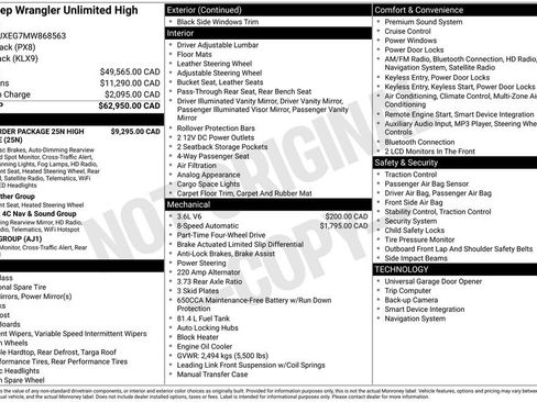 Used 2021 Jeep Wrangler Unlimited Sahara image 10