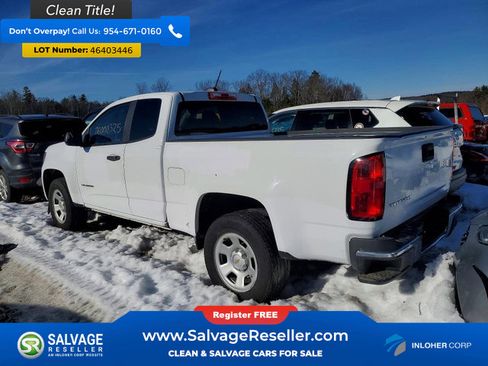 Used 2022 Chevrolet Colorado W/T w/ WT Convenience Package RWD image 3