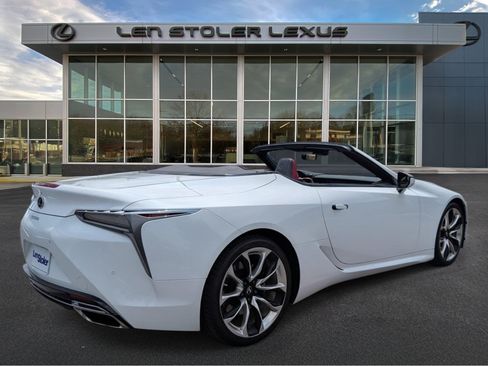 Certified 2021 Lexus LC 500 Convertible w/ Touring Package RWD image 3
