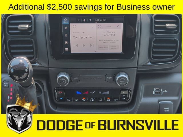 New 2026 RAM ProMaster 2500 w/ Convenience Group FWD image 10