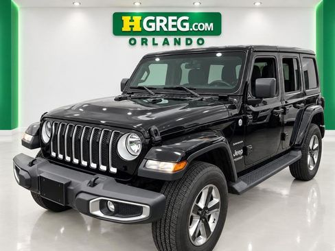 Used 2021 Jeep Wrangler Unlimited Sahara AWD/4WD image 4
