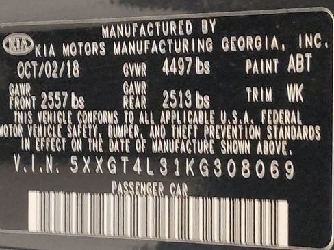 Used 2019 Kia Optima LX w/ LX Premium Package image 33