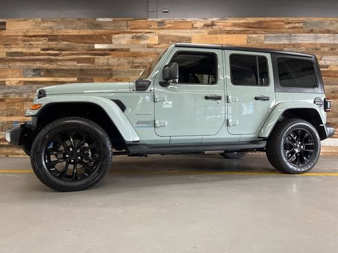 Used 2023 Jeep Wrangler Sahara 4xe w/ Cold Weather Group image 58