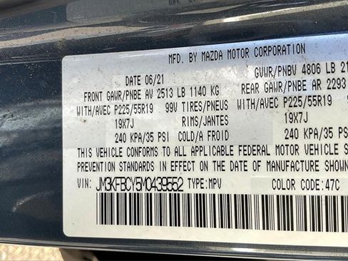 Used 2021 MAZDA CX-5 Carbon Edition image 31