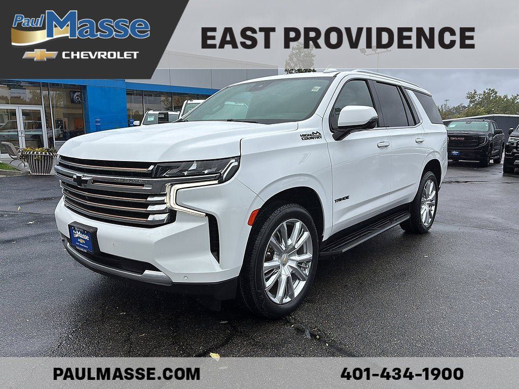 Certified 2023 Chevrolet Tahoe High Country AWD/4WD image 1