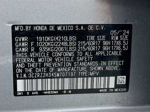 Used 2025 Honda HR-V LX image 12