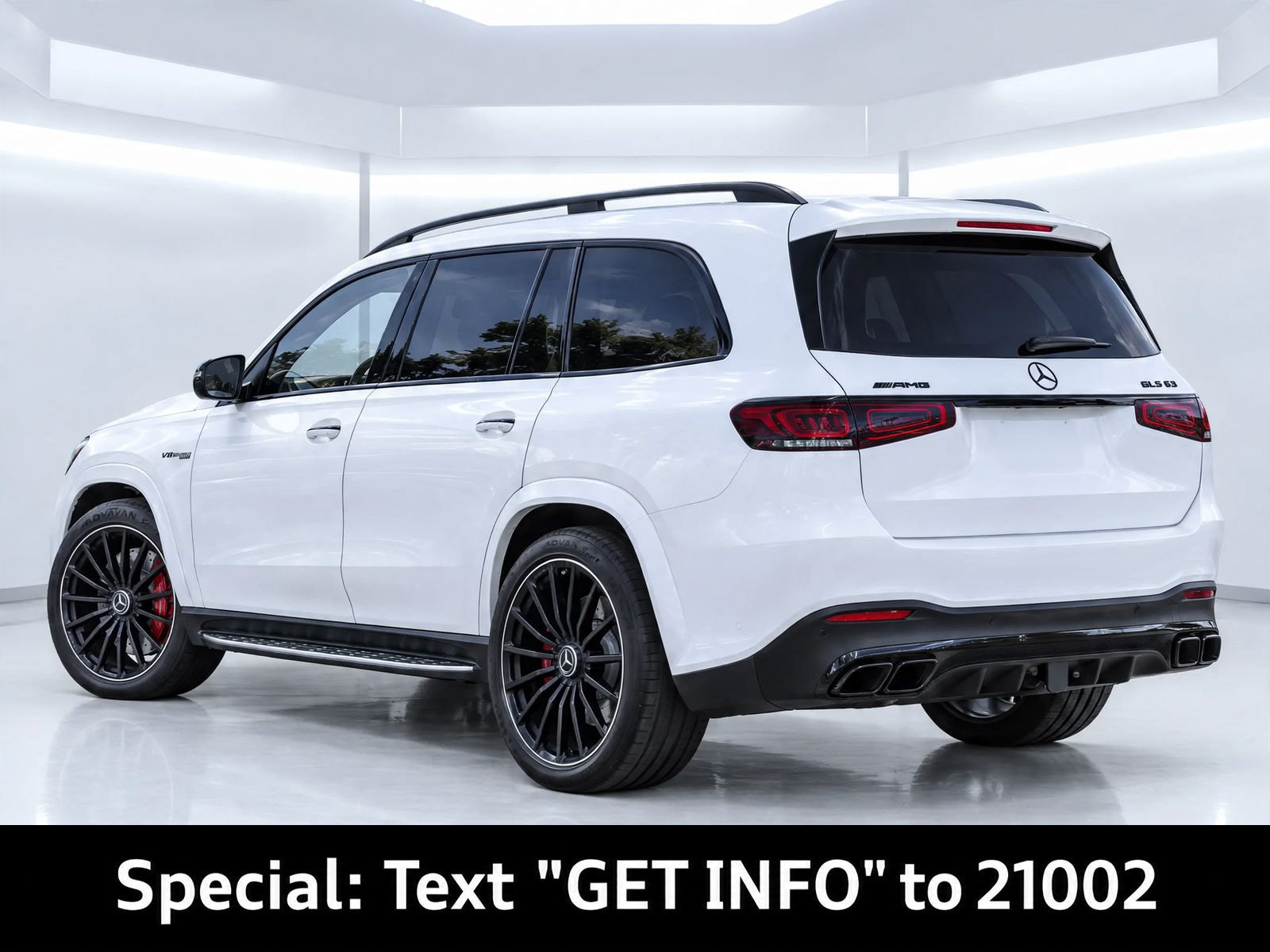 Used 2021 Mercedes-Benz GLS 63 AMG 4MATIC image 3