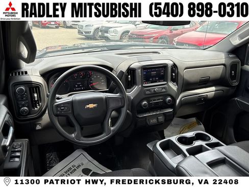 Used 2022 Chevrolet Silverado 1500 Custom w/ LPO, Dark Essentials Package AWD/4WD image 12