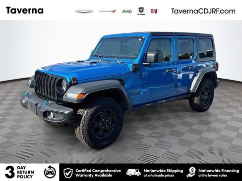Used 2023 Jeep Wrangler Unlimited w/ Cold Weather Group AWD/4WD image 1