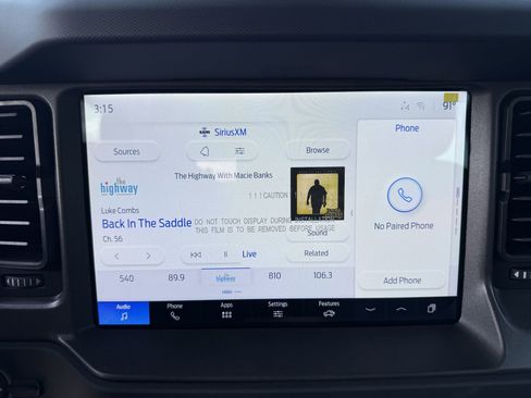 New 2025 Ford Bronco 4-Door AWD/4WD image 5