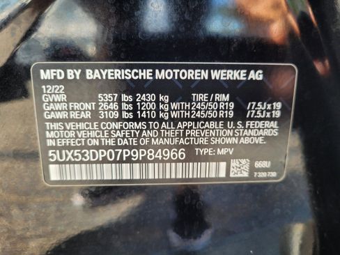 Used 2023 BMW X3 xDrive30i w/ Premium Package image 19