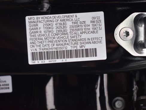 Used 2022 Honda CR-V Touring image 41