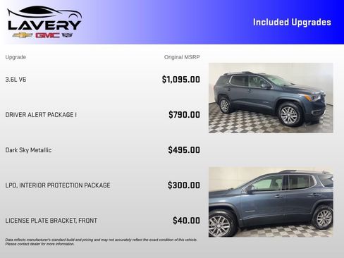 Used 2019 GMC Acadia SLE w/ Driver Alert Package I FWD image 7