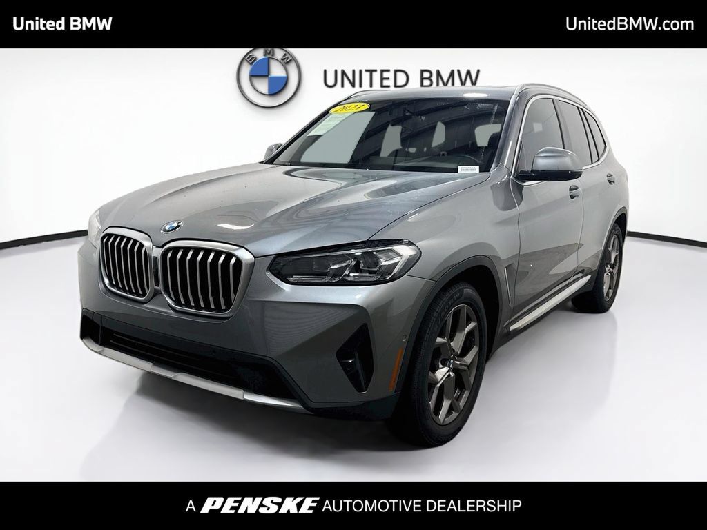 Certified 2023 BMW X3 sDrive30i w/ Premium Package w/ZPA RWD image 1