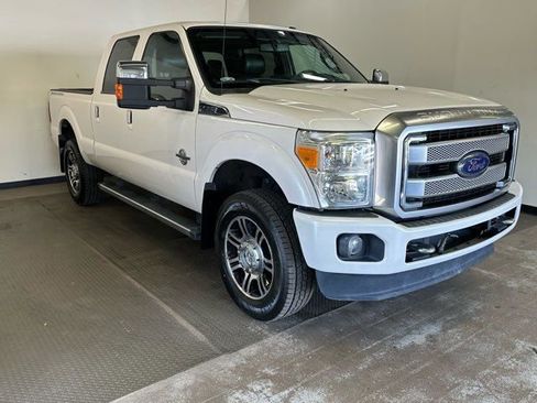 Used 2016 Ford F350 Platinum w/ Snow Plow Prep Package image 1
