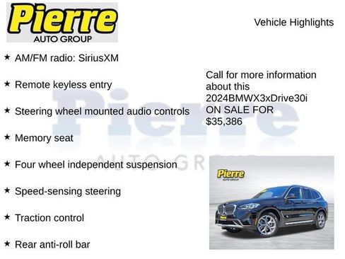 Used 2024 BMW X3 xDrive30i AWD/4WD image 14