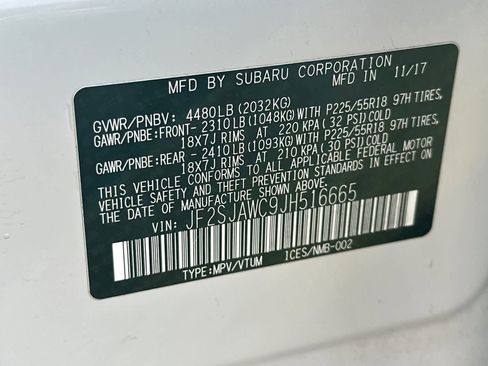 Used 2018 Subaru Forester 2.5i Touring w/ Popular Package #3B image 28