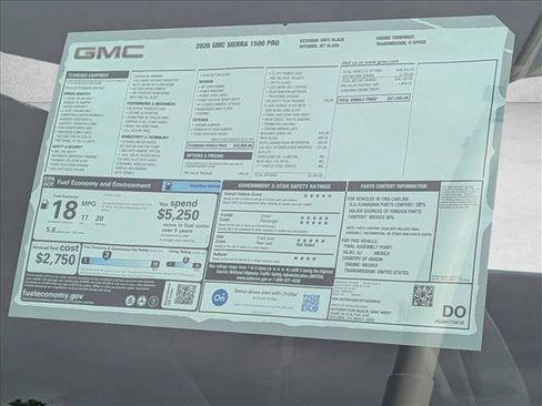 New 2026 GMC Sierra 1500 Pro w/ Pro Value Package image 15
