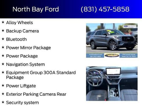 Certified 2025 Ford Explorer ST-Line AWD/4WD image 4