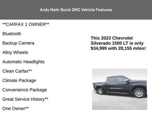Used 2023 Chevrolet Silverado 1500 LT AWD/4WD image 4