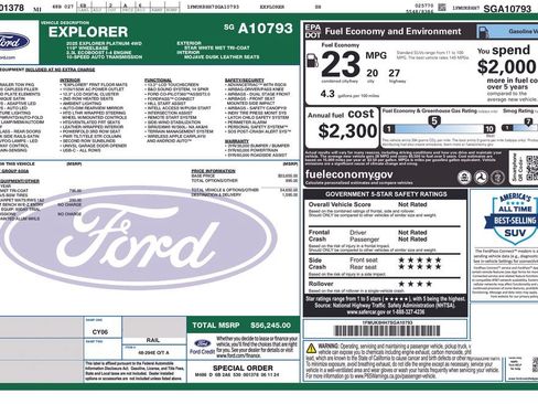 Certified 2025 Ford Explorer Platinum AWD/4WD image 25