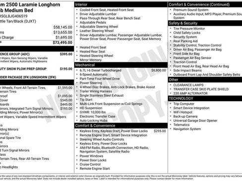 Used 2018 RAM 2500 Longhorn w/ Convenience Group image 2