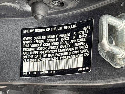 Used 2018 Honda Civic EX image 31