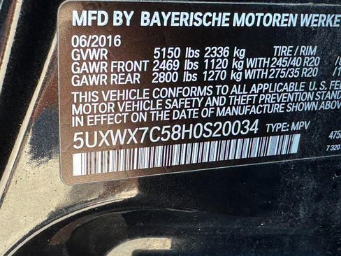 Used 2017 BMW X3 xDrive35i AWD/4WD image 28