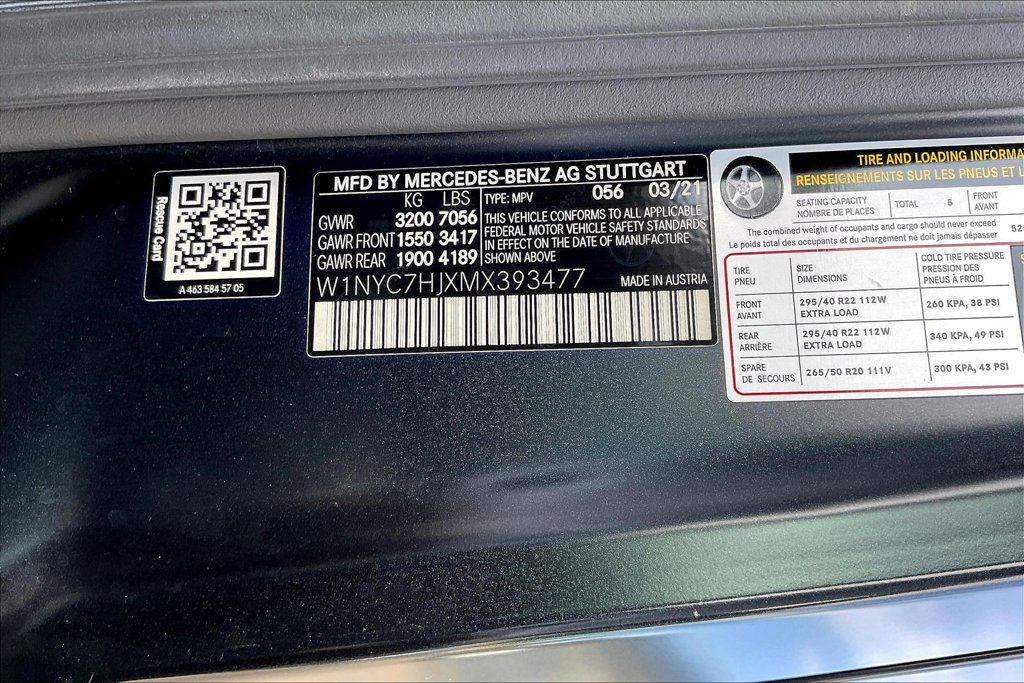 Used 2021 Mercedes-Benz G 63 AMG 4MATIC image 19