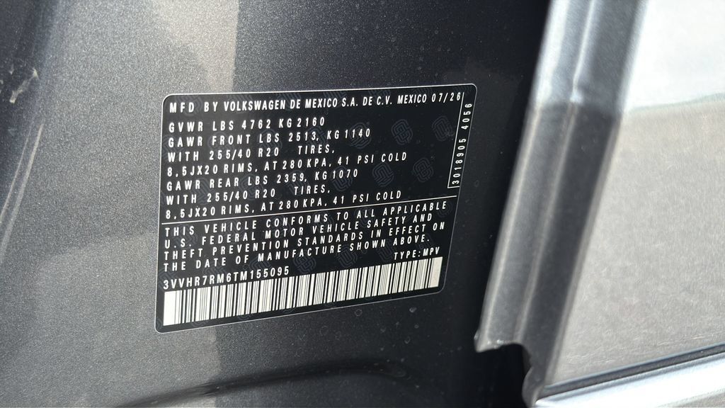 New 2026 Volkswagen Tiguan SE R-Line FWD image 25