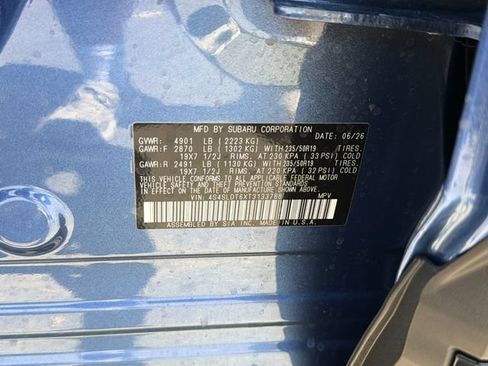 New 2026 Subaru Forester Touring AWD/4WD image 26