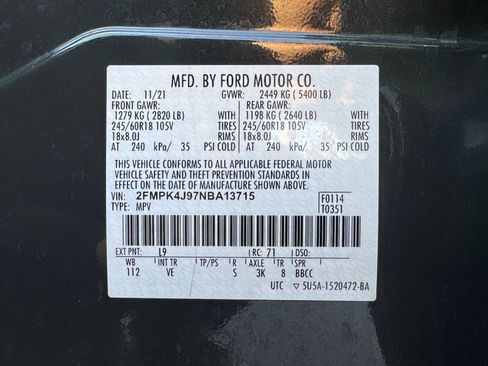 Used 2022 Ford Edge SEL w/ Convenience Package AWD/4WD image 22