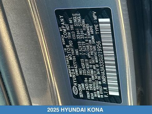 Used 2025 Hyundai Kona N Line FWD image 33