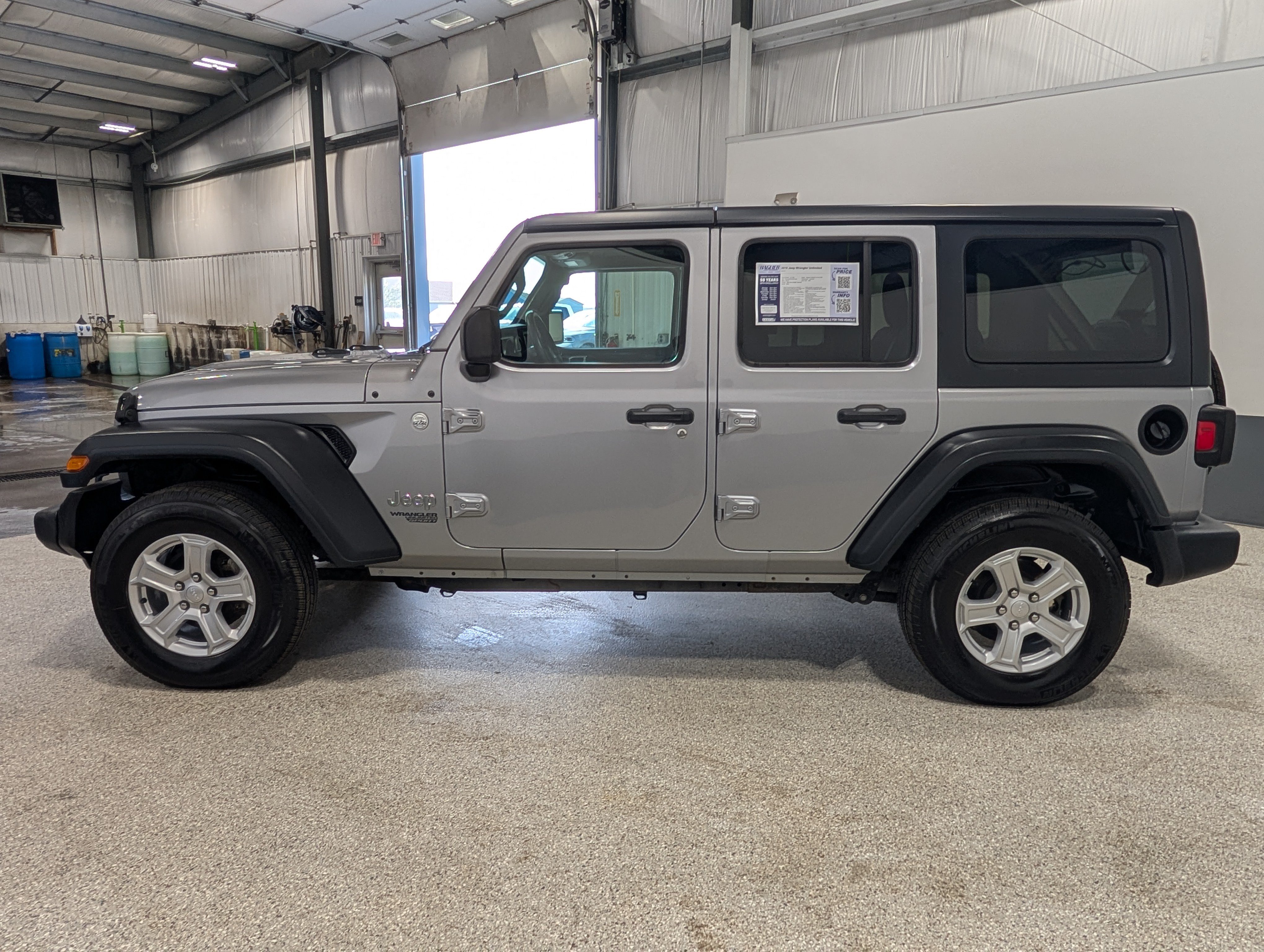 Used 2019 Jeep Wrangler Unlimited Sport S AWD/4WD image 7