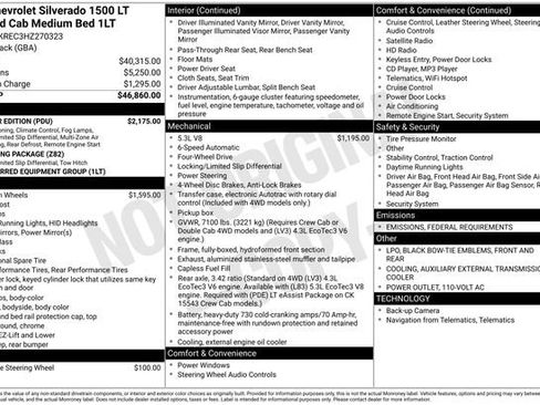 Used 2017 Chevrolet Silverado 1500 LT w/ All Star Edition image 2