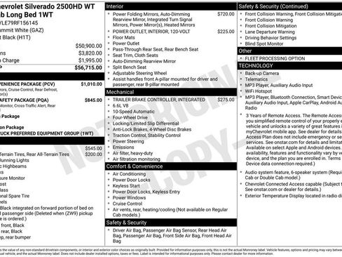 Used 2024 Chevrolet Silverado 2500 W/T w/ WT Convenience Package AWD/4WD image 10